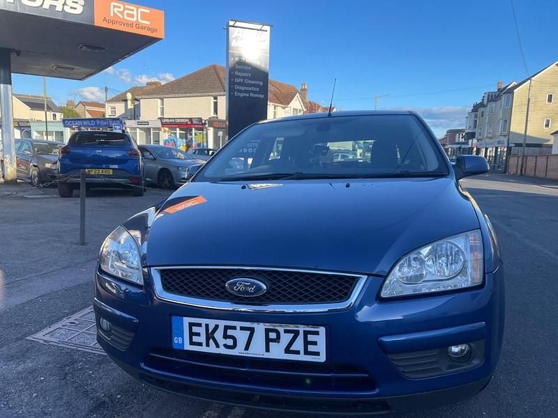 Used Ford Focus Ghia 2007 Blue Hatchback