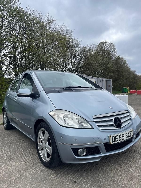 Used Mercedes A160 Avantgarde 2009 Blue Hatchback