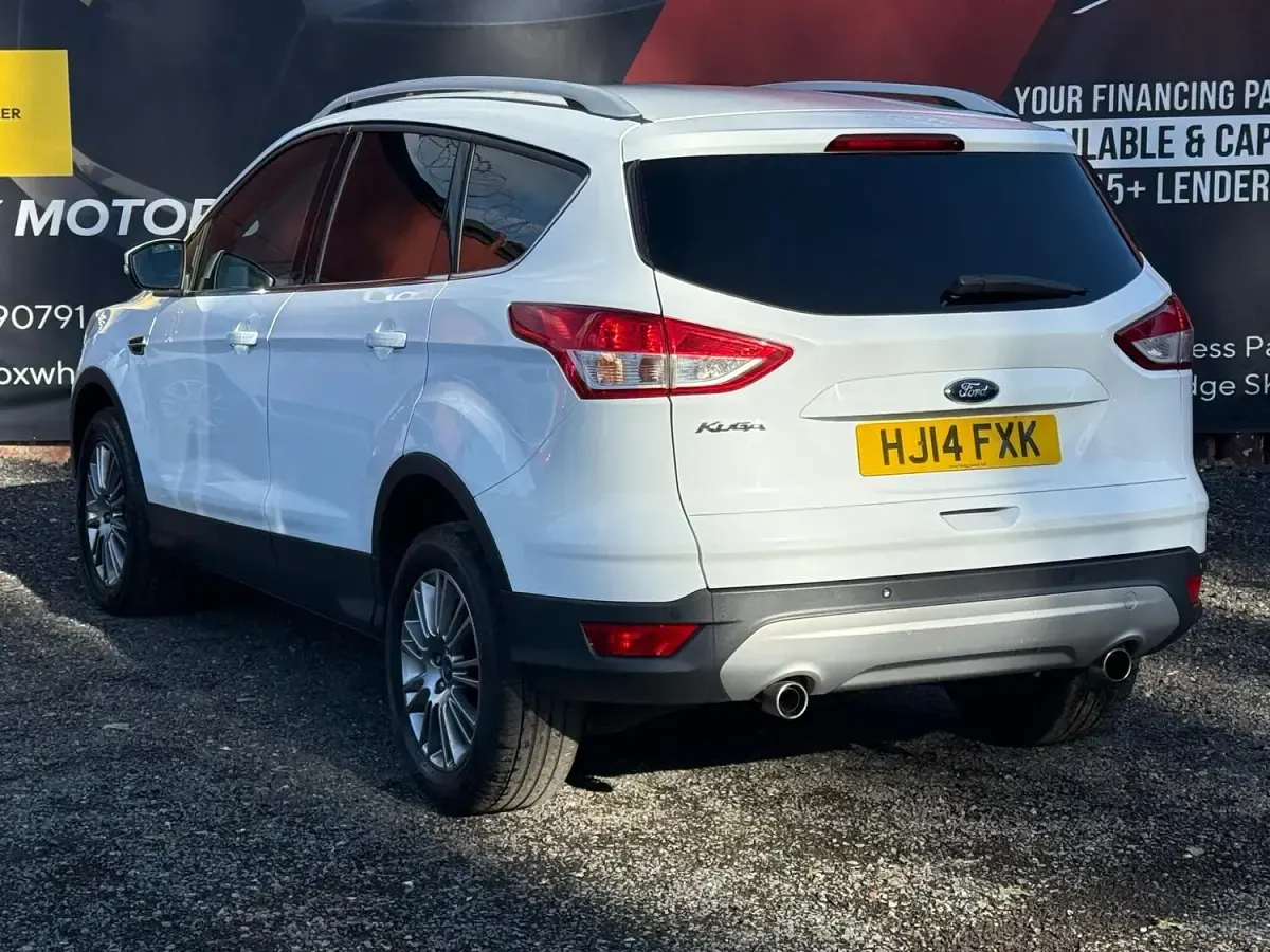 Used Ford Kuga Titanium 163 HP (119 kW) 2014 White SUV