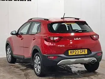 Used Kia Stonic 99 HP (72 kW) 2023 Red SUV