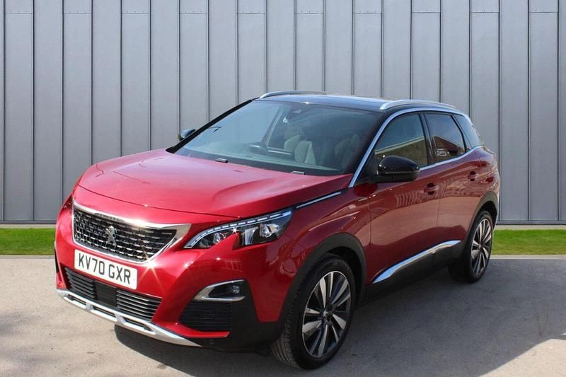 Used Peugeot 3008 Premium 129 HP (94 kW) 2020 Red SUV