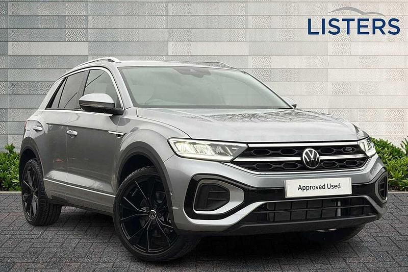 New VW T-Roc R-line 150 HP (110 kW) 2025 Pyrite silver SUV