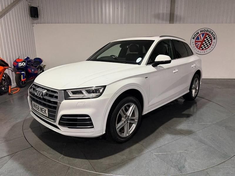 Used Audi Q5 S-Line 190 HP (139 kW) 2018 White SUV