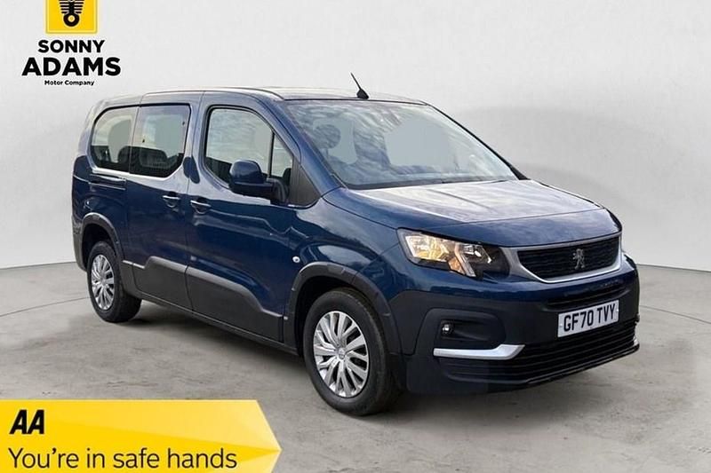 Blue Used 2020 Peugeot Rifter Active MPV | £9,290 (Good price) - Image 1/1