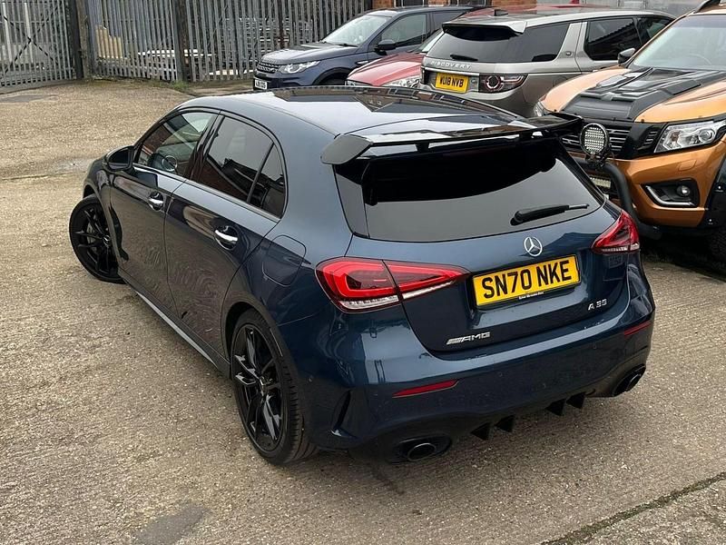 Used Mercedes A35 AMG Premium 2020 Blue Hatchback