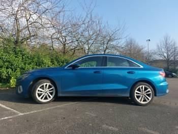Used Audi A3 Sport 110 HP (80 kW) 2023 Blue Sedan