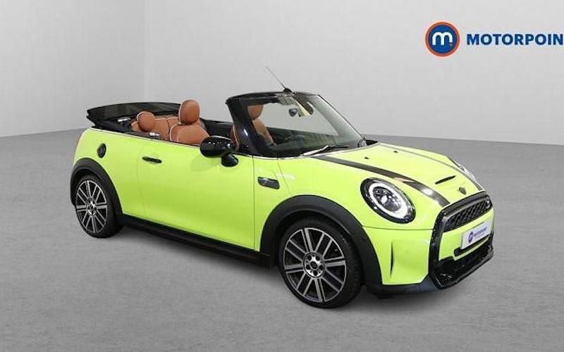 Used Mini Cooper S Cabriolet Exclusive 178 HP (130 kW) 2022 Yellow Cabriolet