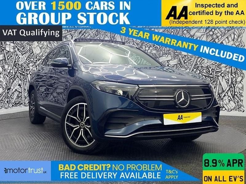 Used Mercedes EQA250 AMG Line Premium 139 kW (190 HP) 2021 Blue SUV