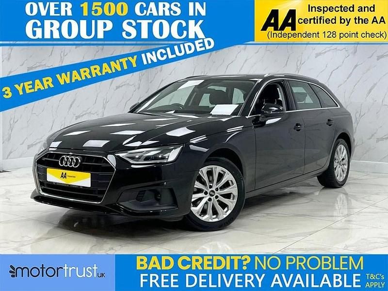 Used Audi A4 Comfort 163 HP (119 kW) 2021 Black Estate
