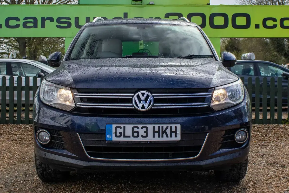 Used VW Tiguan Match 177 HP (130 kW) 2014 Blue SUV