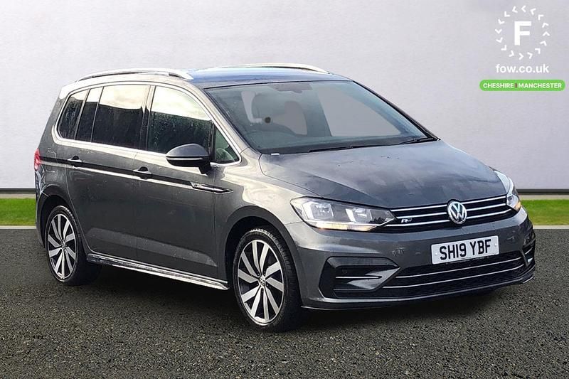 Used VW Touran R-line 150 HP (110 kW) 2019 Grey MPV