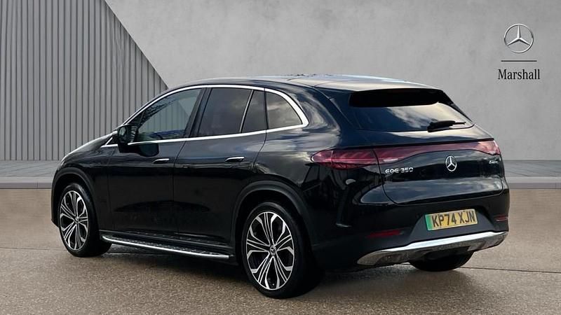 Used Mercedes EQE350 Business 214 kW (292 HP) 2024 Obsidian black metallic Sedan