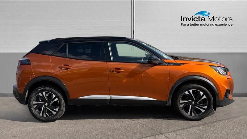 Used Peugeot 2008 GTi 131 HP (96 kW) 2021 Orange fusion metallic SUV