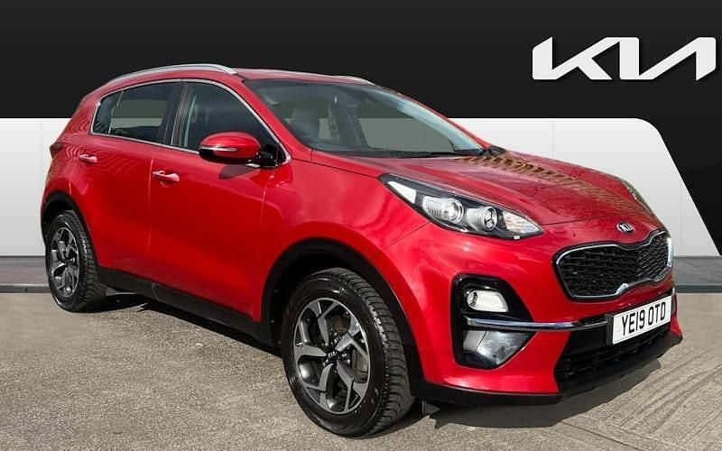 Used Kia Sportage 136 HP (100 kW) 2019 Red SUV