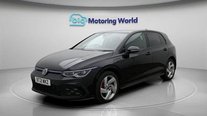 Used VW Golf VII GTE 245 HP (180 kW) 2021 Black Hatchback