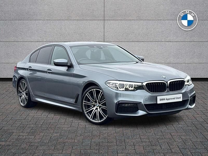 Used BMW 530 M Sport 249 HP (183 kW) 2020 Blue Sedan