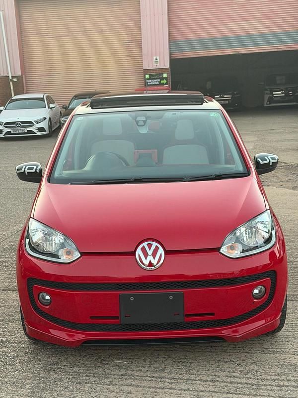 Red Used 2014 VW up! high up! Hatchback | £5,650 (Good price) - Image 1/4