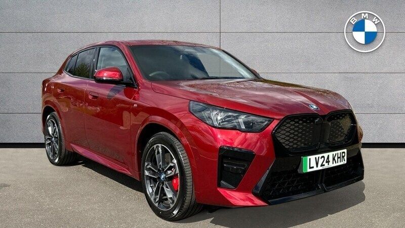 Red Used 2024 BMW iX2 M Sport SUV | £32,171 (Super price) - Image 1/4