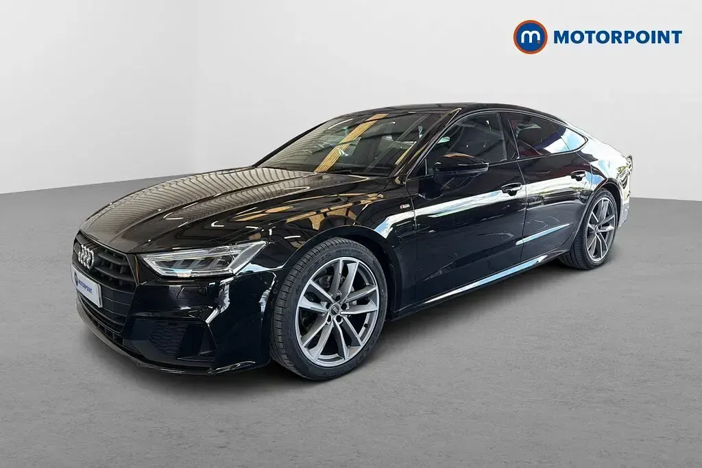 Used Audi A7 Black Edition 245 HP (180 kW) 2023 Black Sedan