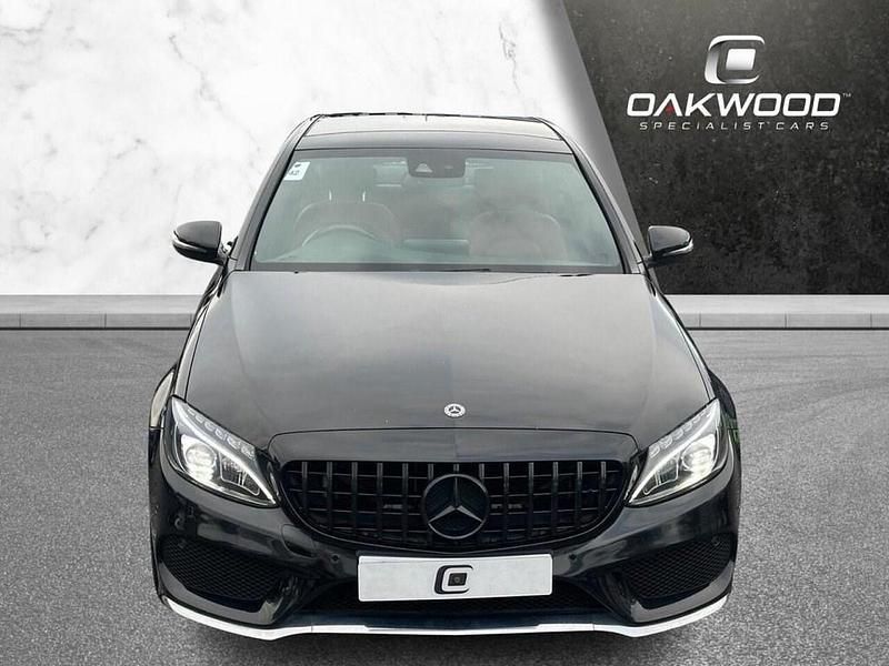 Used Mercedes C250 AMG Line Premium Plus 204 HP (150 kW) 2017 Black Sedan
