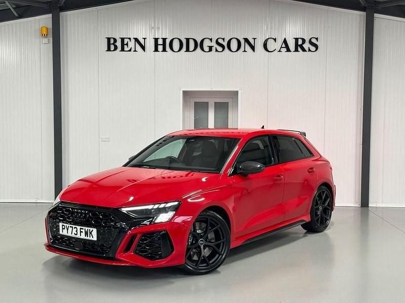 Red Used 2024 Audi RS3 Business Hatchback | £50,995 (Super price) - Image 1/4