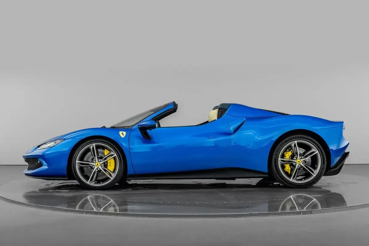 Used Ferrari 296 830 HP (610 kW) 2024 Blue Cabriolet
