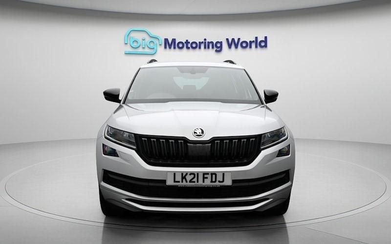 Used Skoda Kodiaq SportLine 190 HP (139 kW) 2021 Silver SUV