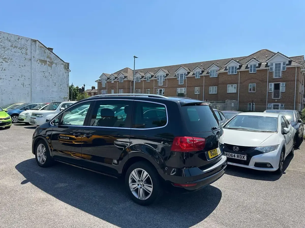 Used Seat Alhambra SE 138 HP (101 kW) 2013 Black MPV