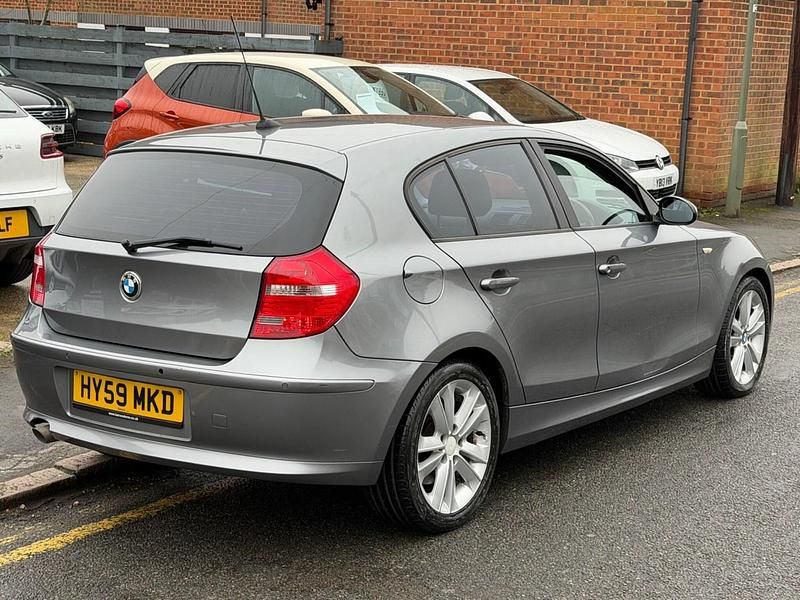 Used BMW 118 Sport Line 143 HP (105 kW) 2009 Grey Hatchback