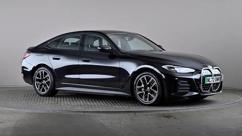 Black Used 2022 BMW i4 M Sport Sedan | £24,277 (Fair price) - Image 1/3
