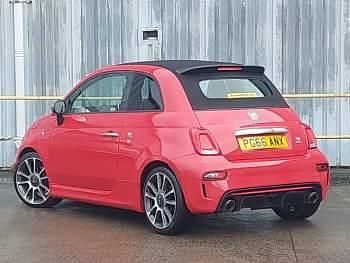 Used Abarth 595C Turismo 165 HP (121 kW) 2016 Red Cabriolet
