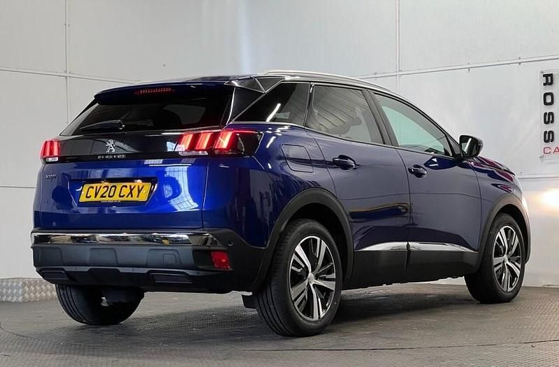 Used Peugeot 3008 Allure 130 HP (95 kW) 2020 Blue Hatchback
