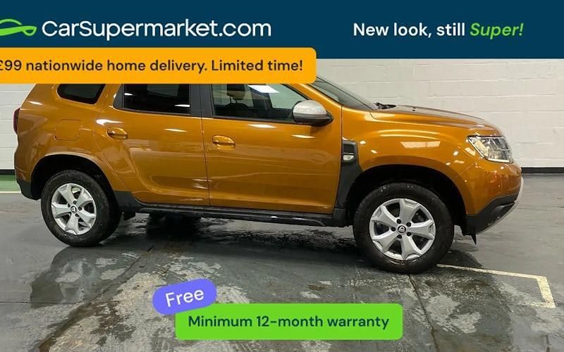 Used Dacia Duster Comfort 101 HP (74 kW) 2020 Orange SUV
