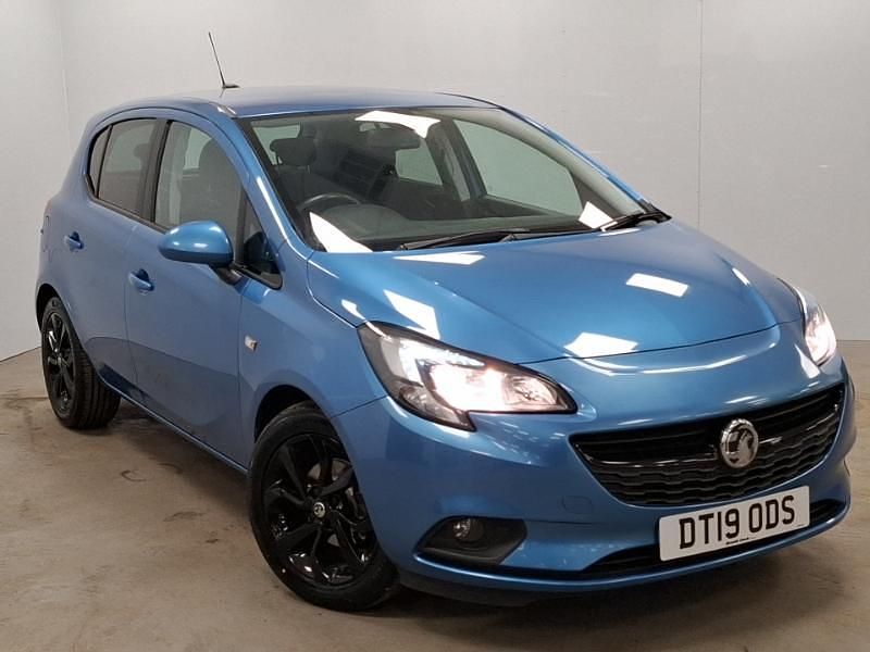 Used Vauxhall Corsa 90 HP (66 kW) 2019 Blue Hatchback