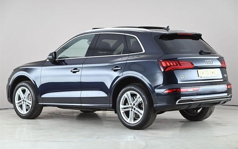 Used Audi Q5 S-Line 190 HP (139 kW) 2020 Blue SUV
