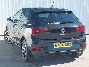Used VW Polo Match 95 HP (69 kW) 2024 Black Hatchback