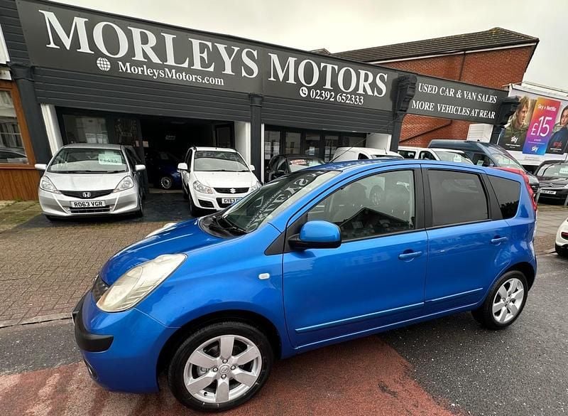 Used Nissan Note 110 HP (80 kW) 2007 Blue Hatchback