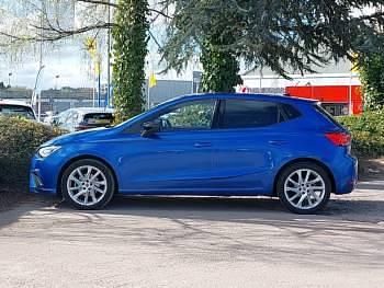 Used Seat Ibiza FR 110 HP (80 kW) 2022 Blue Hatchback