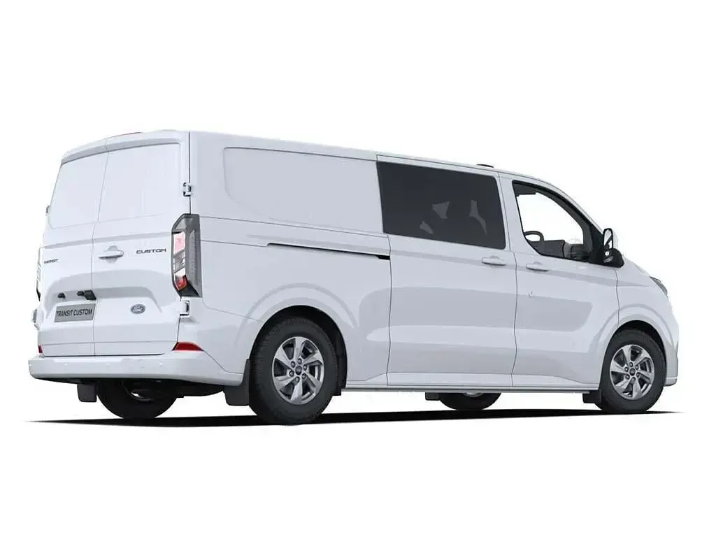 New Ford Transit Custom Limited 136 HP (100 kW) 2026 White Van