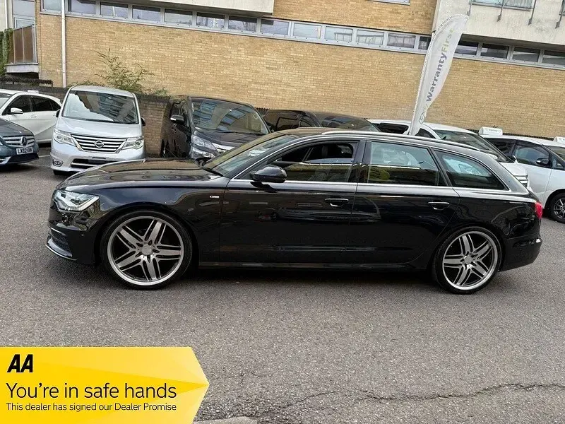 Used Audi A6 S-Line 204 HP (150 kW) 2012 Black Estate