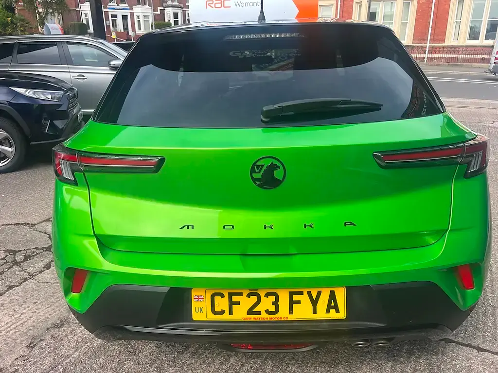 Used Vauxhall Mokka Ultimate 2023 Mamba green SUV