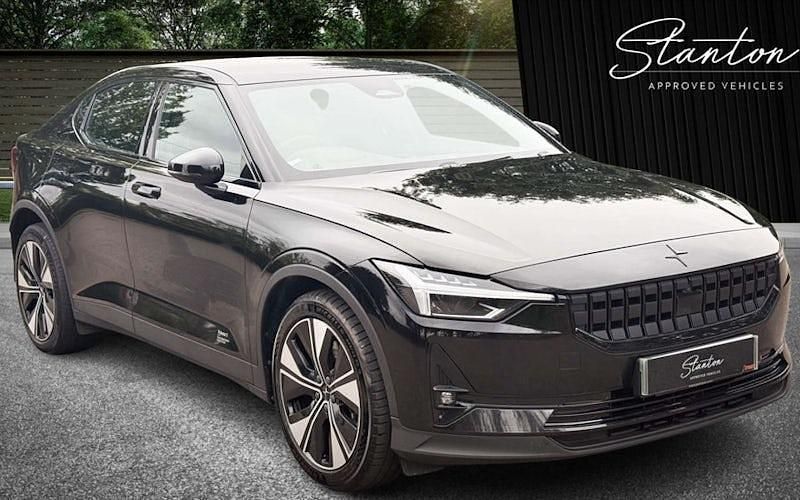 Black Used 2023 Polestar 2 Long Range Single Motor Sedan | £20,790 (Fair price) - Image 1/4