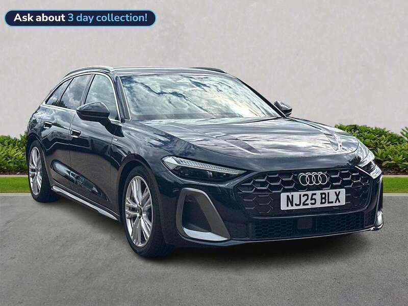 Blue Used 2025 Audi A5 S-Line Coupe | £45,957 - Image 1/4
