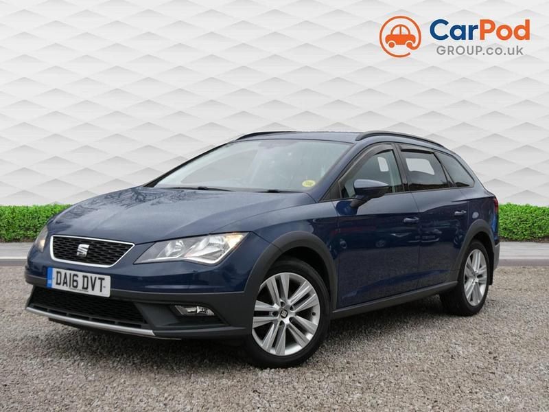 Begagnad Seat Leon SE 150 HK (110 kW) 2016 Blå Kombi