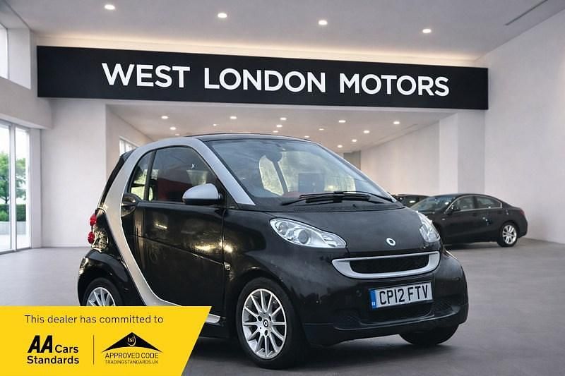 Used Smart ForTwo Coupé Passion 2012 Black Coupe