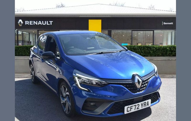 Blue Used 2023 Renault Clio V RS Line Hatchback | £14,482 (Fair price) - Image 1/4