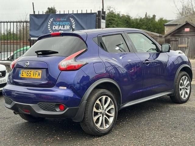 Used Nissan Juke Tekna 117 HP (86 kW) 2015 Blue SUV