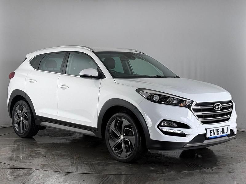 Used Hyundai Tucson Premium 2016 White SUV
