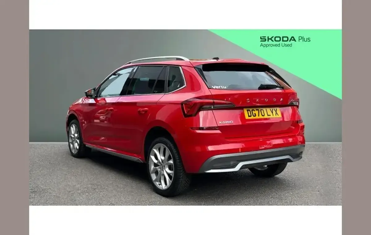 Used Skoda Kamiq SE L 150 HP (110 kW) 2020 Red SUV