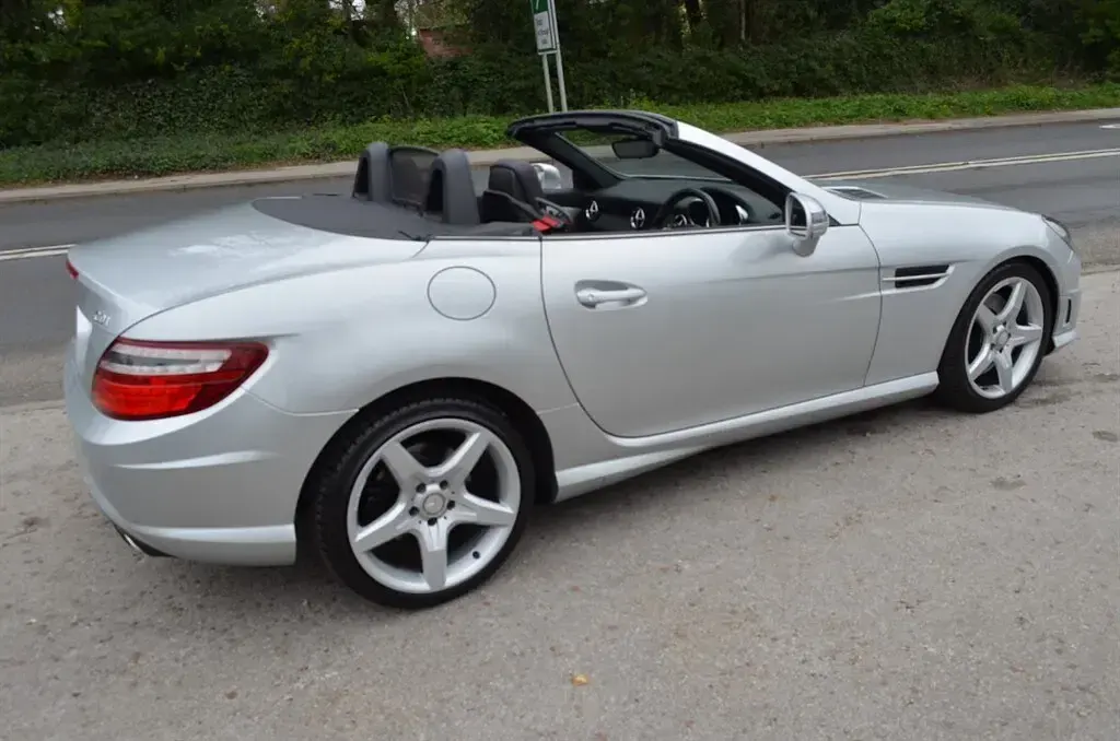 Used Mercedes SLK250 AMG 2013 Silver Cabriolet